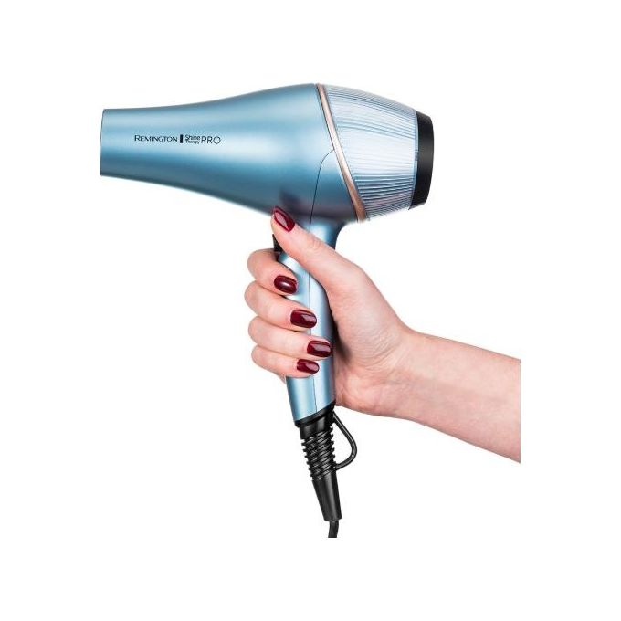 Remington AC9300 Shine Therapy Pro Asciugacapelli Blu 2200W