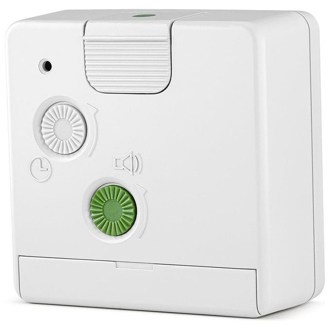 Braun BC 02 XW Sveglia al Quarzo Bianco con Funzione Luce