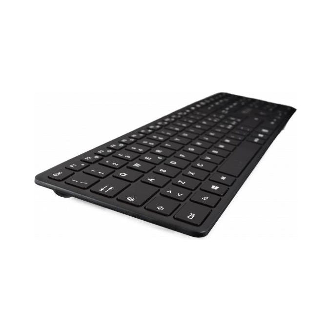 V7 KW550ITBT Tastiera Bluetooth QWERTY Italiano Full-size 2.4 GHz Dual Mode Silenziosa Multi-dispositivo colore Nero