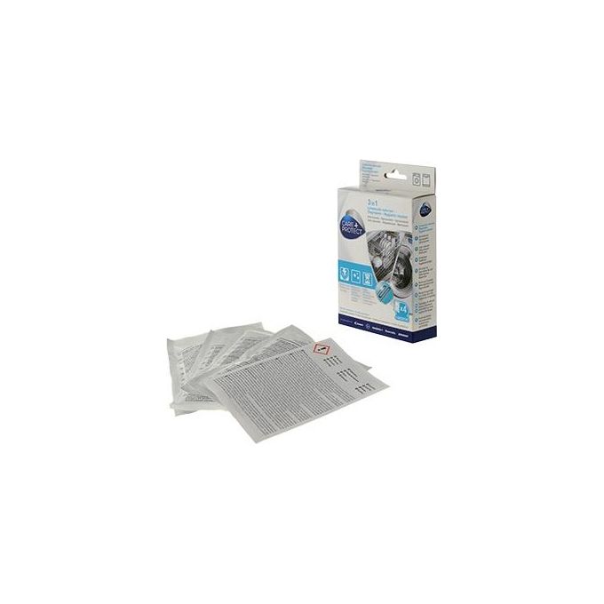 Care+Protect Cdp1004 3 in 1 Anticalcare e Polvere 4 Bustine da 50gr