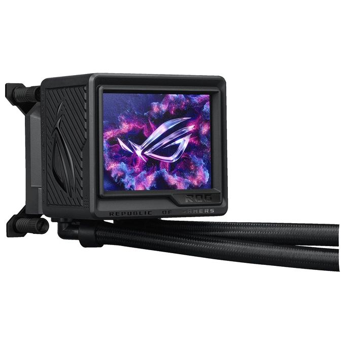 ASUS 90RC0131-M0EAY0 ROG Ryujin III Raffreddatore Liquido All-in-One 360 mm 3 ventole 12 cm Display LCD ARGB colore Nero