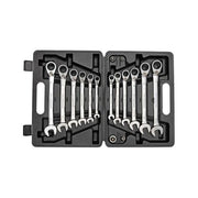 Gedore Red Set Chiavi Combinate a Cricchetto 16 Pezzi