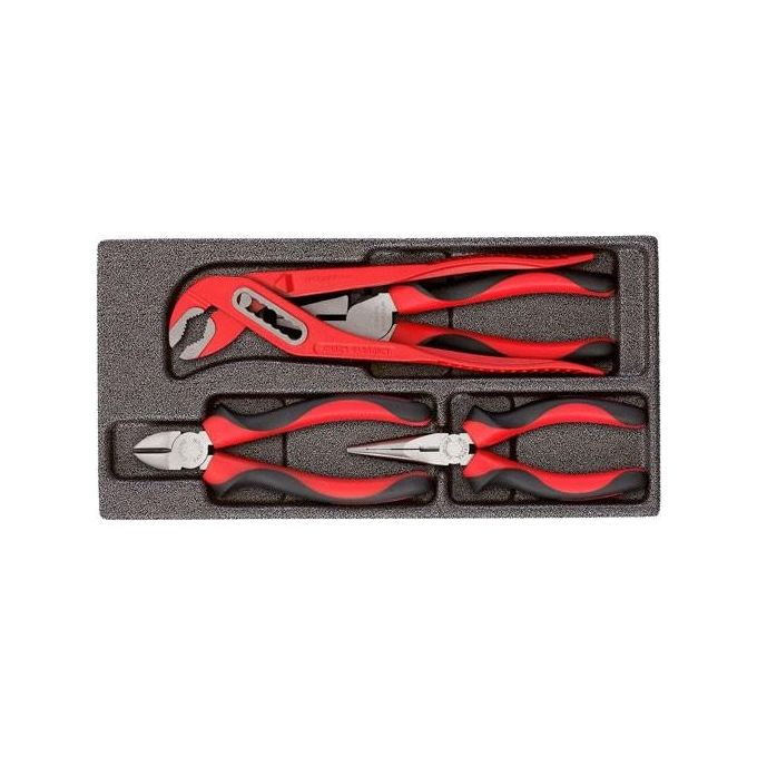 Gedore Red Set di Pinze in 1-3 Modulo 4 Pezzi