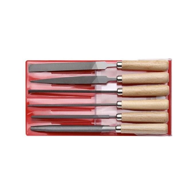 Gedore Set di Lime a Chiave Rossa 6 Pezzi