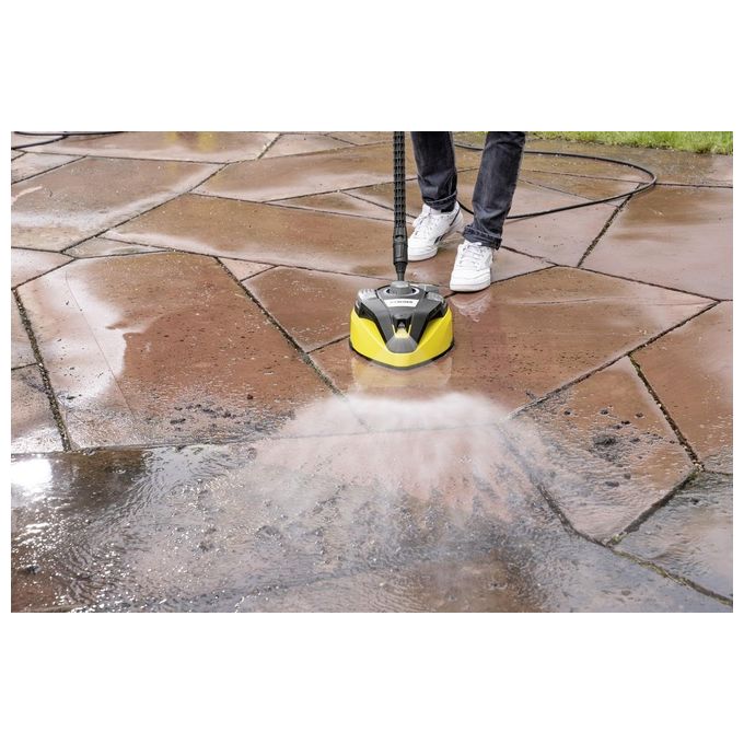 Kärcher 2.644-074.0 T-Racer T 7 Plus Pulitore di Superfici per Idropulitrici K4 K5 K7 160 bar ugelli rotanti colore Nero Giallo