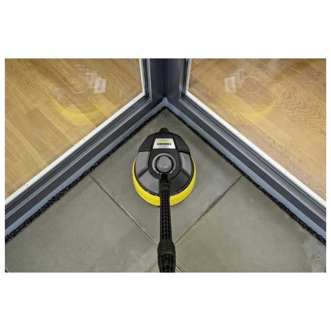 Kärcher 2.644-074.0 T-Racer T 7 Plus Pulitore di Superfici per Idropulitrici K4 K5 K7 160 bar ugelli rotanti colore Nero Giallo