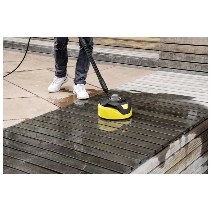 Kärcher 2.644-084.0 T 5 T-Racer Detergente per superfici Due ugelli rotanti a getto piatto Paraspruzzi Regolabile in altezza colore Nero Giallo