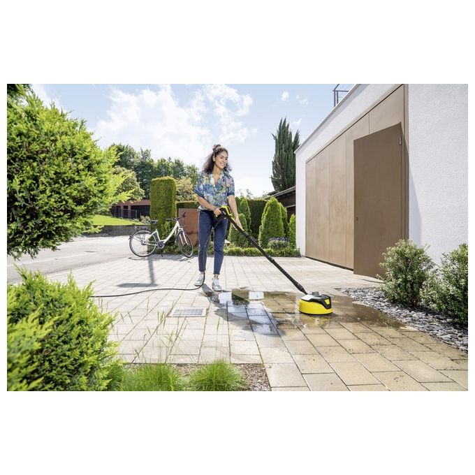Kärcher 2.644-084.0 T 5 T-Racer Detergente per superfici Due ugelli rotanti a getto piatto Paraspruzzi Regolabile in altezza colore Nero Giallo