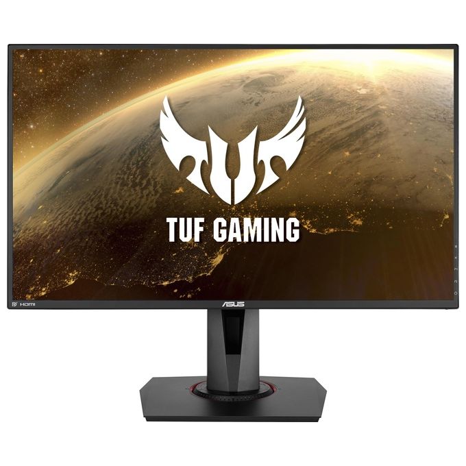 ASUS TUF Gaming VG279QM Monitor Gaming 27'', FullHD (1920x1080), 280Hz, IPS, Tempo di Risposta 1ms, G-SYNC, Adaptive Sync, Flicker Free, HDR 400, Riduzione Luce Blu, GamePlus, Regolabile, Nero