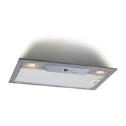 Silverline 1210.5 Cappa da Incasso Aspirante Controllo digitale Classe energetica D 5 velocita' Portata 575 m3-h 50cm Metallico