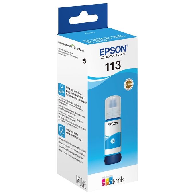 Epson Flacone Ciano 113 EcoTank