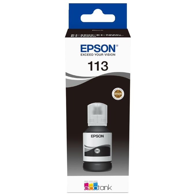Epson Flacone Inchiostro Nero 113 EcoTank