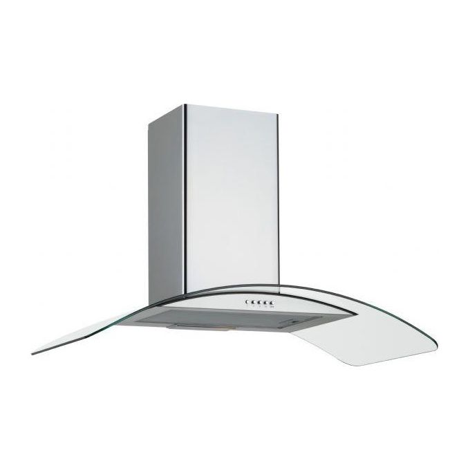 Silverline 3159.6 Cappa a Parete Filtrante Classe energetica C 3 velocita' Portata 560 m³-h 60cm Vetro e Acciaio Inox