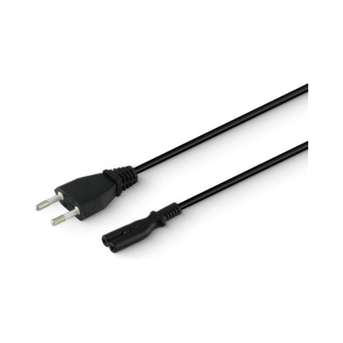 Alpha Elettronica Cavo Alimentazione Tipo Otto Nero 1,5mt