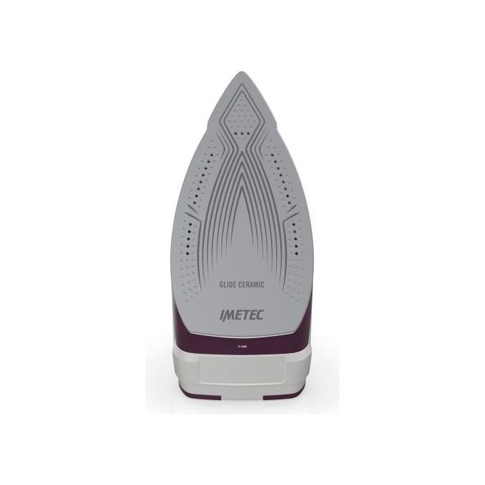 Imetec ZeroCalc Z3 3900 Ferro da Stiro a Vapore Tecnologia Anticalcare Piastra Ceramica 2400W Bianco