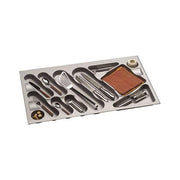 Romagna Plastic Portaposate in Plastica per Cassetto da 90cm