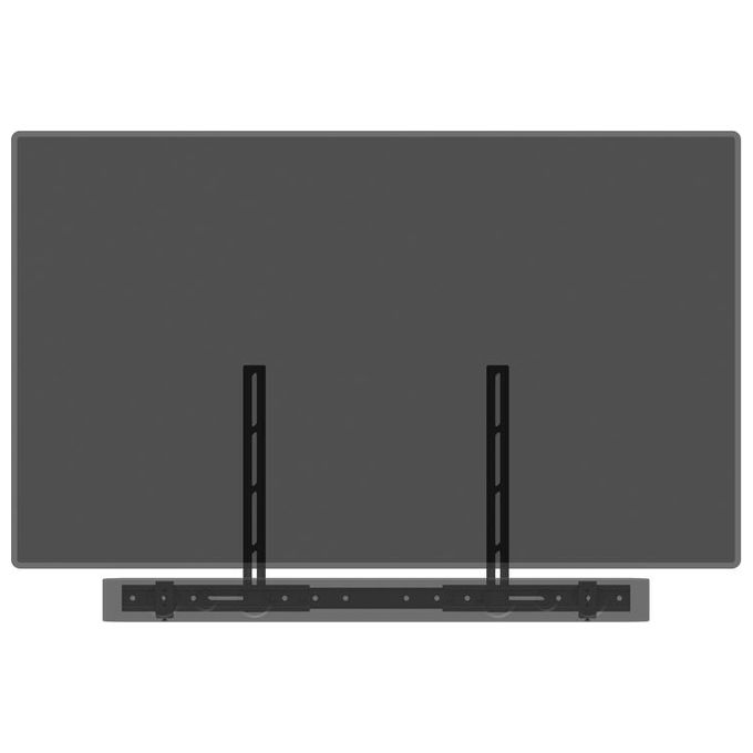 Multibrackets 7895 M Universal Supporto Soundbar da Parete VESA 800x400 mm fino a 110'' portata 10 Kg colore Nero