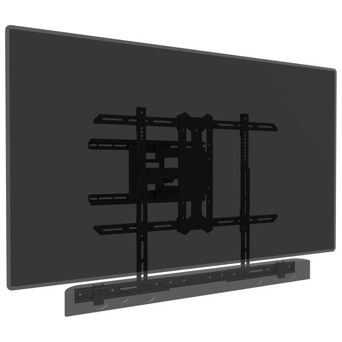 Multibrackets 7895 M Universal Supporto Soundbar da Parete VESA 800x400 mm fino a 110'' portata 10 Kg colore Nero