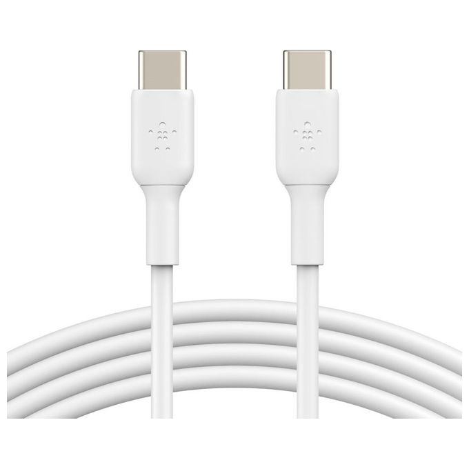 Belkin Boost Charge Cavo da Usb-C a Usb-C 1mt PVC Bianco