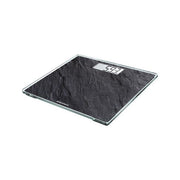 Soehnle Style Sense Compact 300 - Bilancia pesapersone digitale, portata 180 kg, precisione 100 g, display LCD, funzioni: accensione-spegnimento automatici, piedini antiscivolo, superficie vetro temperato, colore nero-argento