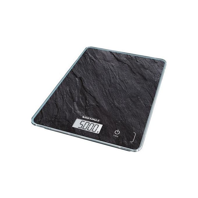Soehnle Bilancia da Cucina Page Compact 300 Slate Vetro-Ardesia