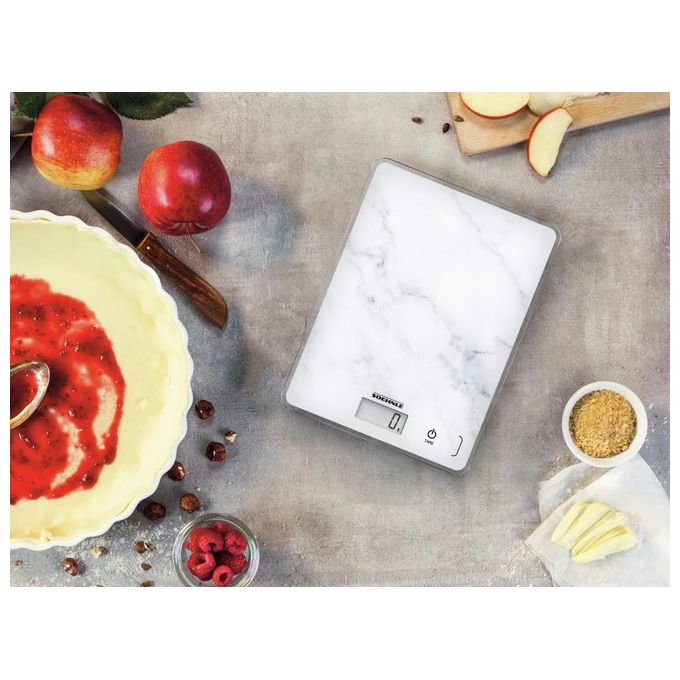 Soehnle 61516 Bilancia Page Compact 300 Marble Vetro
