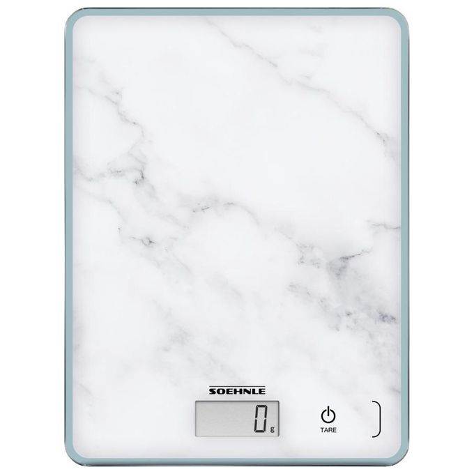 Soehnle 61516 Bilancia Page Compact 300 Marble Vetro
