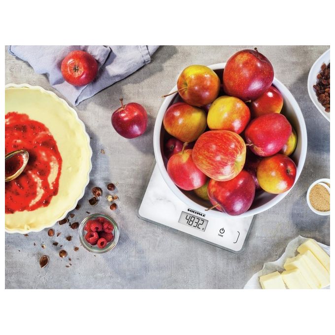 Soehnle 61516 Bilancia Page Compact 300 Marble Vetro