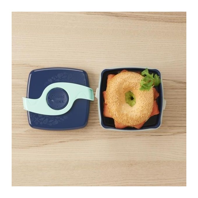 Maped Lunch Box Scomparti Origin Blu-Verde