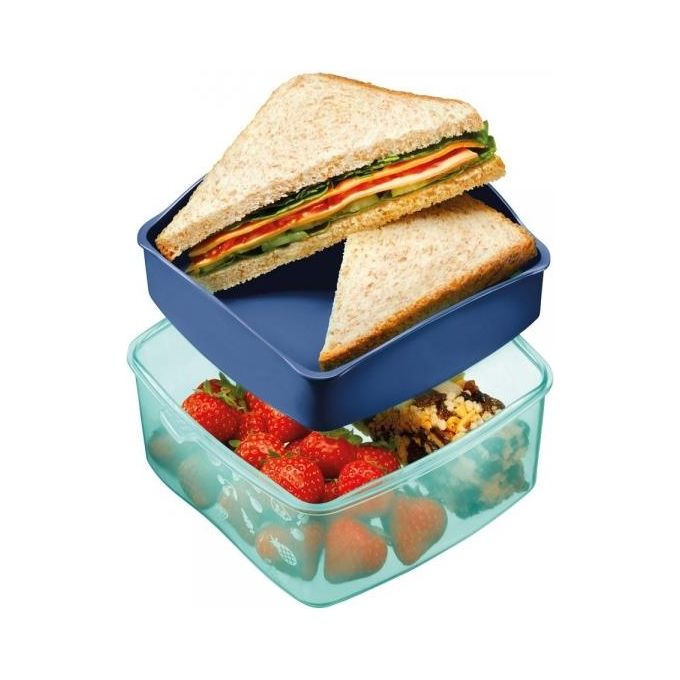 Maped Lunch Box Scomparti Origin Blu-Verde