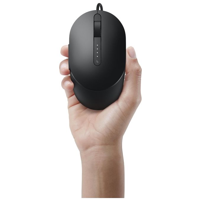 Dell MS3220 Mouse Usb Laser 320 Dpi Mano Destra Nero