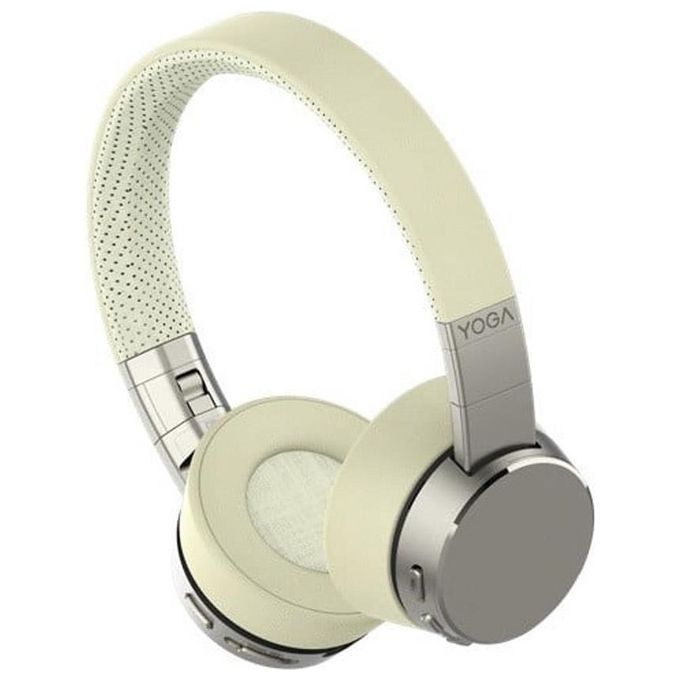 Lenovo GXD0U47643 Yoga Auricolare Con cavo e senza cavo Bluetooth Frequenza 20 - 20000 Hz Colore Crema Bianco