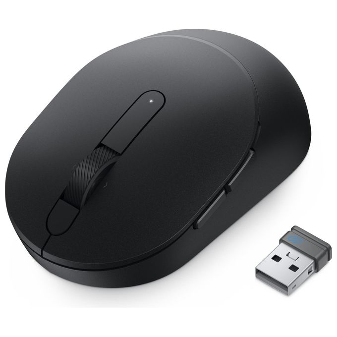Dell MS5120W Mouse Wireless A RF + Bluetooth Ottico 1600Dpi Mano Destra Nero