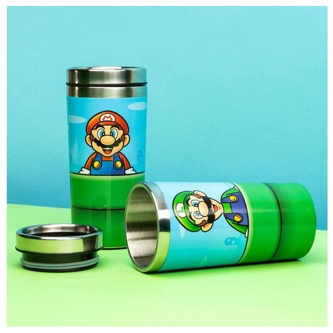 Paladone Nintendo Super Mario Warp Pipe Travel Mug Tazza da Viaggio