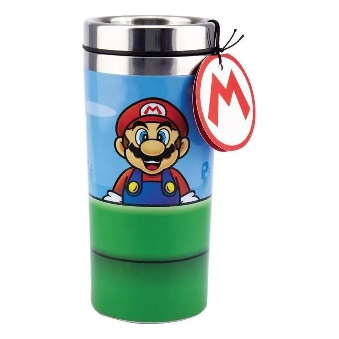 Paladone Nintendo Super Mario Warp Pipe Travel Mug Tazza da Viaggio
