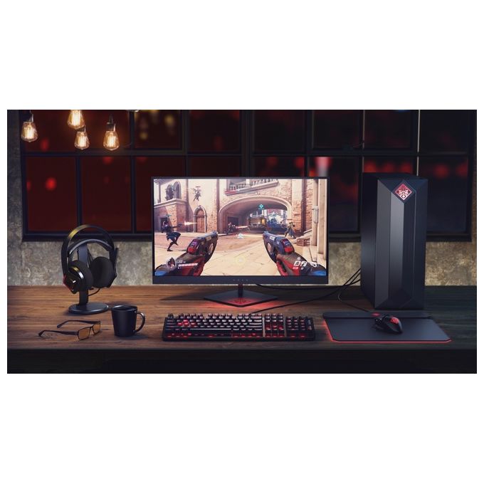 HP OMEN by Outpost Mousepad Mouse con Ricarica Qi Wireless Integrata e Indipendente