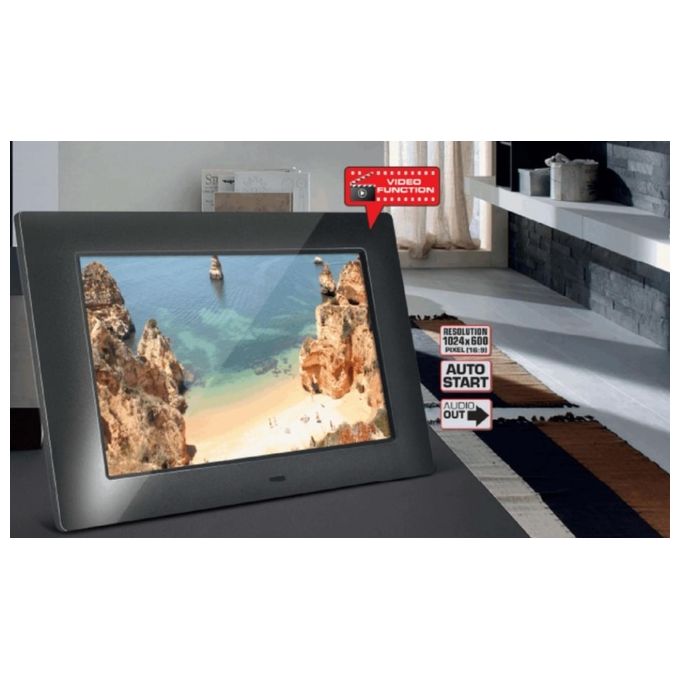 Braun DigiFrame 720 Cornice Digitale 17,8cm 7'' Nero
