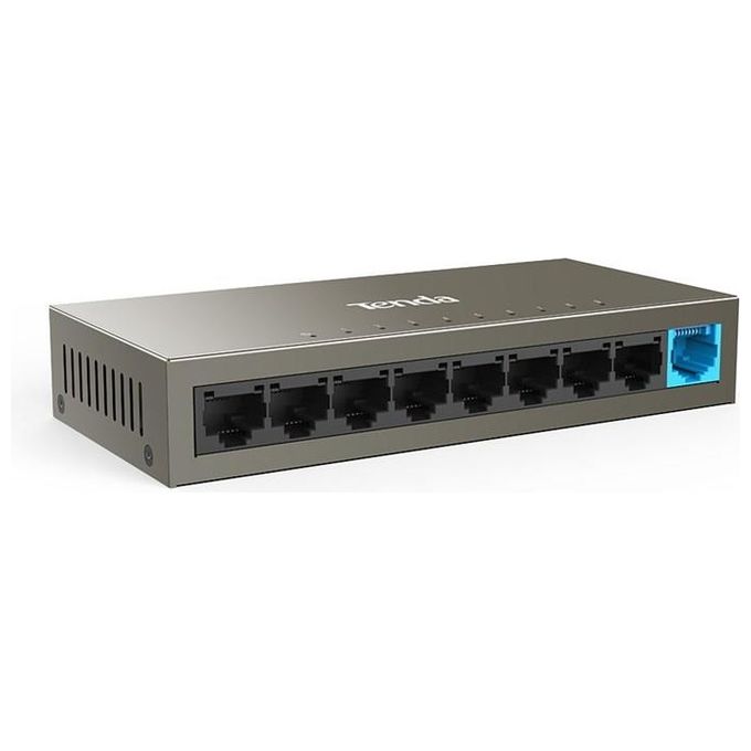 Tenda Tef1009d Switch 9 Porte Lan Desktop 10-100m Rj45 Case Metallico