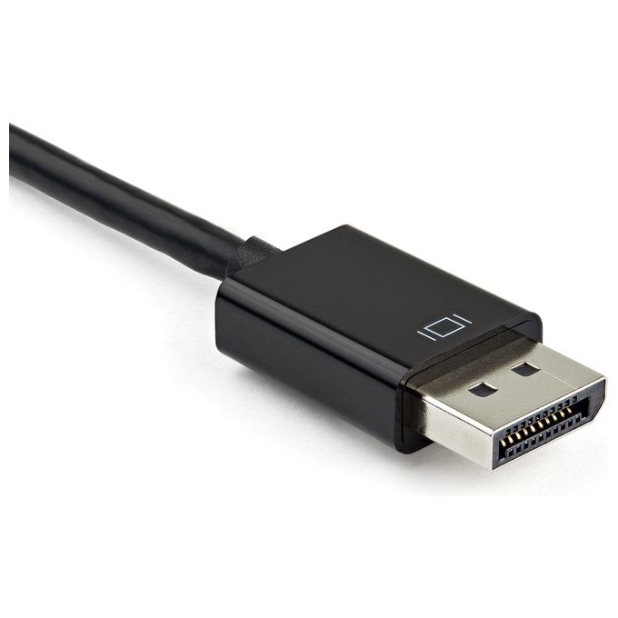 StarTech.com DP2VGAHD20 Adattatore Video DisplayPort a HDMI VGA 4K 60Hz HDR HDMI 2.0 DisplayPort 1.2 Audio 7.1 colore Nero