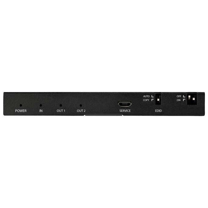 Startech.com Sdoppiatore Splitter Hdmi A 2 Porte 4k 60hz con Scaler Video Incorporato