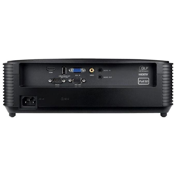 Optoma H190X Videoproiettore a raggio standard DLP WXGA 1280x800 3900 ANSI lumen Contrasto 30000:1 Compatibilita' 3D colore Nero