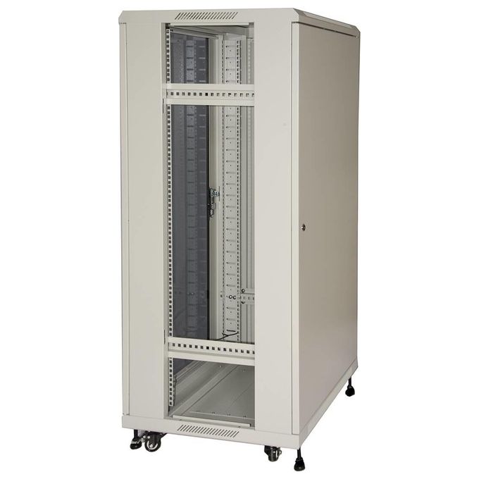 Link LK1927U610GV Armadio rack 19'' 27u 1388x600x1000mm colore grigio porta vetro