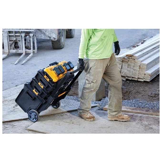 DeWalt DCB104-QW Caricatore Rapido 4 Ingressi