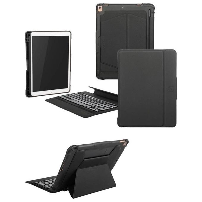 Tucano Guscio Pro Custodia con Tastiera Bluetooth Incorporata per iPad Air 10,5'' Nero