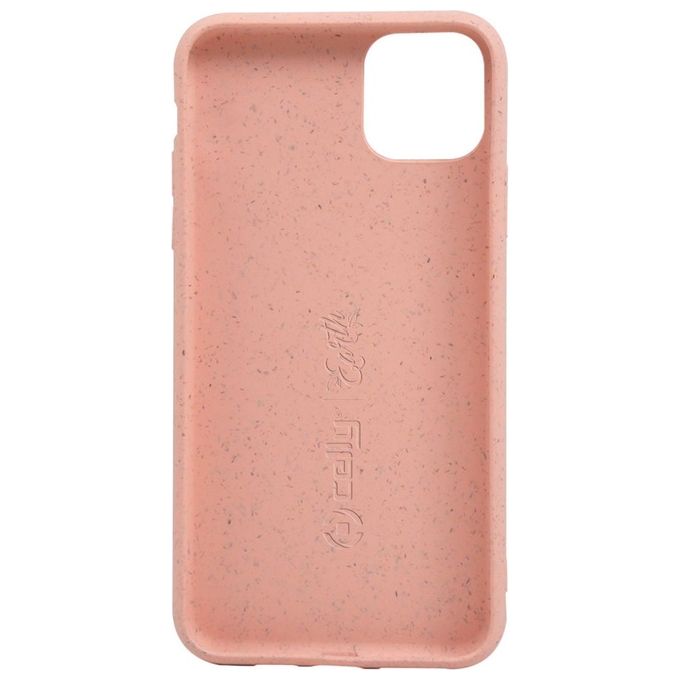 Celly Earth Cover per iPhone 11 Rosa