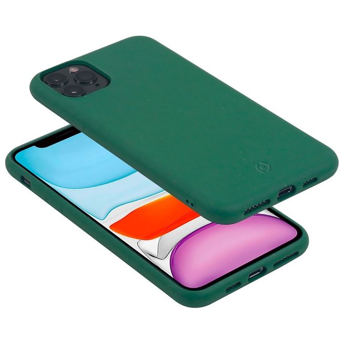 Celly Earth Cover per iPhone 11 Pro Verde