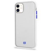 Celly Glacier Cover per iPhone 11 Bianco