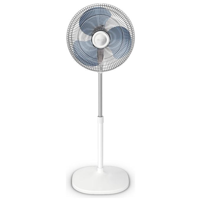 Rowenta VU4410 Essential Ventilatore a Piantana Regolabile 55 W con 3 Velocita' e Altezza di 130 cm in Colore Bianco