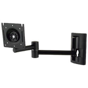 ITB OM07015 Supporto a Parete per TV Triplo Snodo Regolabile VESA 50x50 75x75 100x100 mm Rotazione 180° Inclinazione 10° Pivot 360° colore Nero