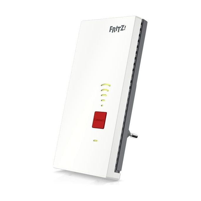 Fritz! Repeater 2400, Dual-WLAN AC + N, 1.733 Mbit-s, 600MBit-s, Gigabit-LAN, WLAN Mesh